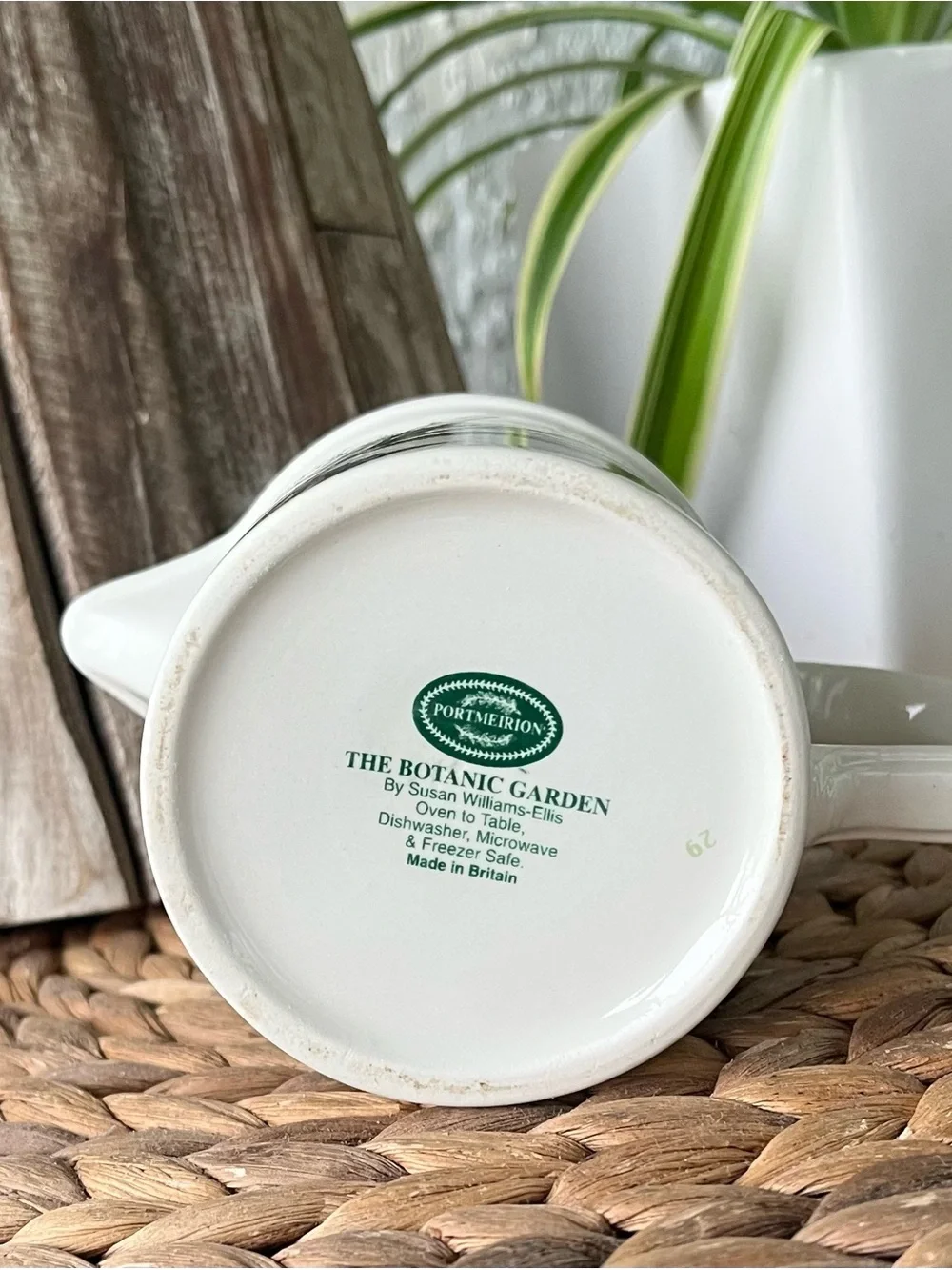 Portmeirion Botanic Garden Creamer Jug, 7oz (60110) Like New